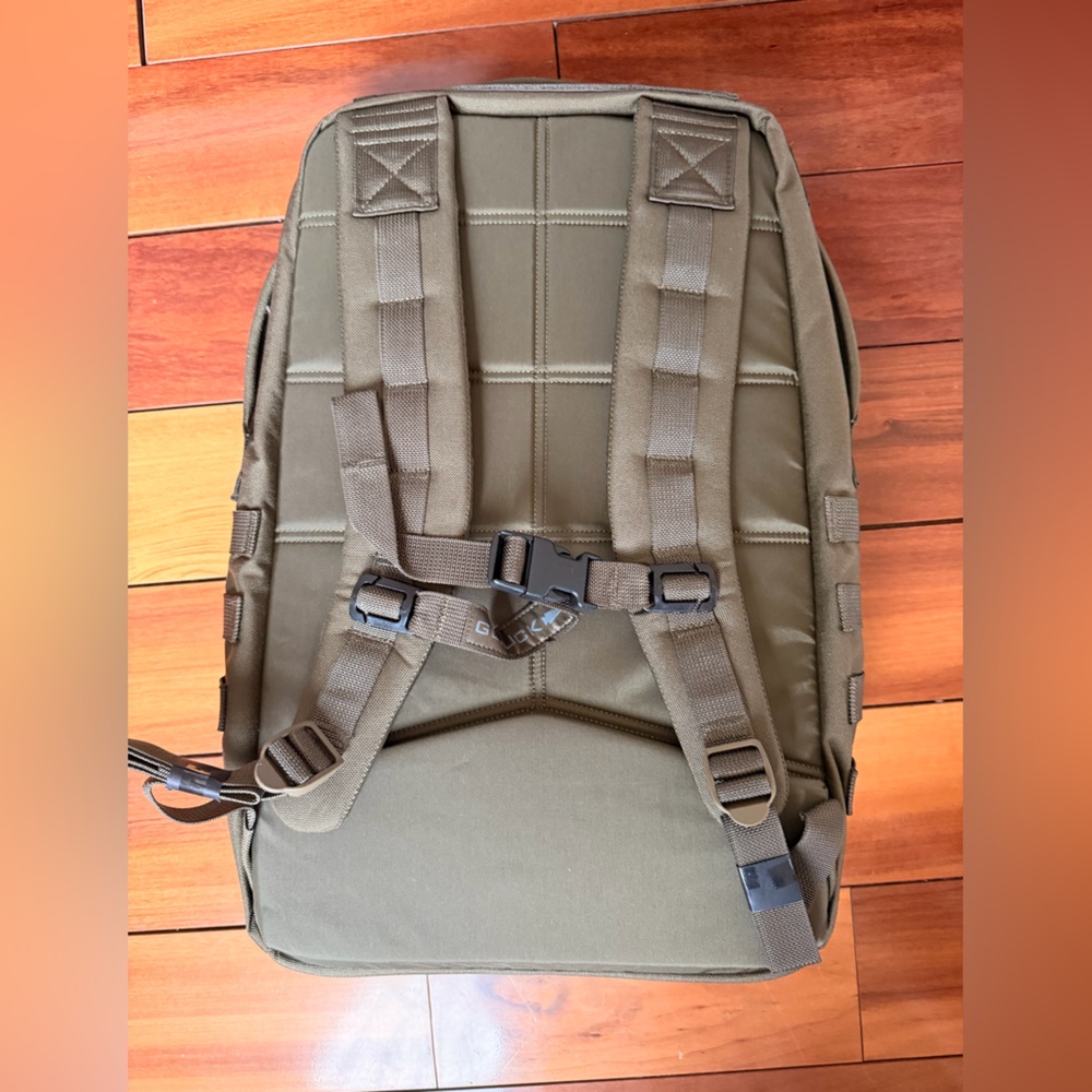 Go Ruck Rucker 4.0 Green/Orange Backpack 33 L - Picture 2 of 4